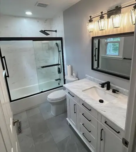 One-Day Bathroom Remodeling