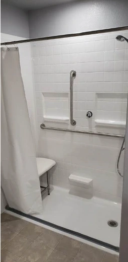 Roll-In & Accessible Showers