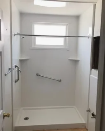 Tub-to-Shower Conversion